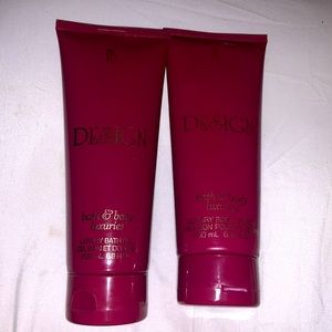 I have a bath body gel and a body lotion